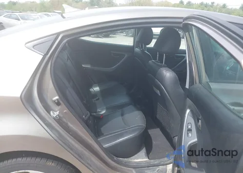 2013 Hyundai Elantra Limited from USA, damaged, VIN 5NPDH4AE6DH452457